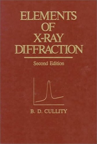 Elements ray diffraction - of, x-ray
